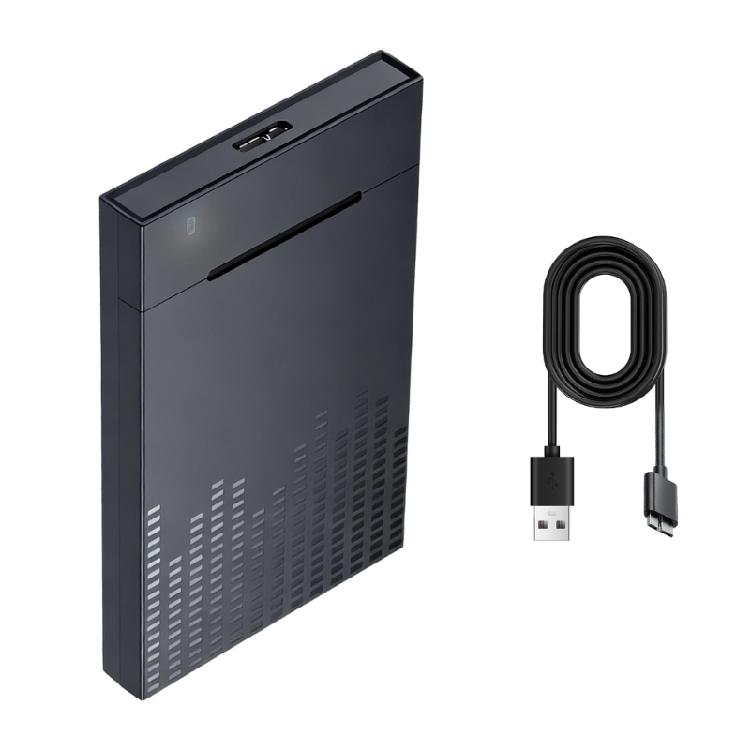 

Efficient Cooling 2.5inch SATAs SSDs Enclosure for Laptops Featuring Toolless Setups Universal Compatibility Portable ABS