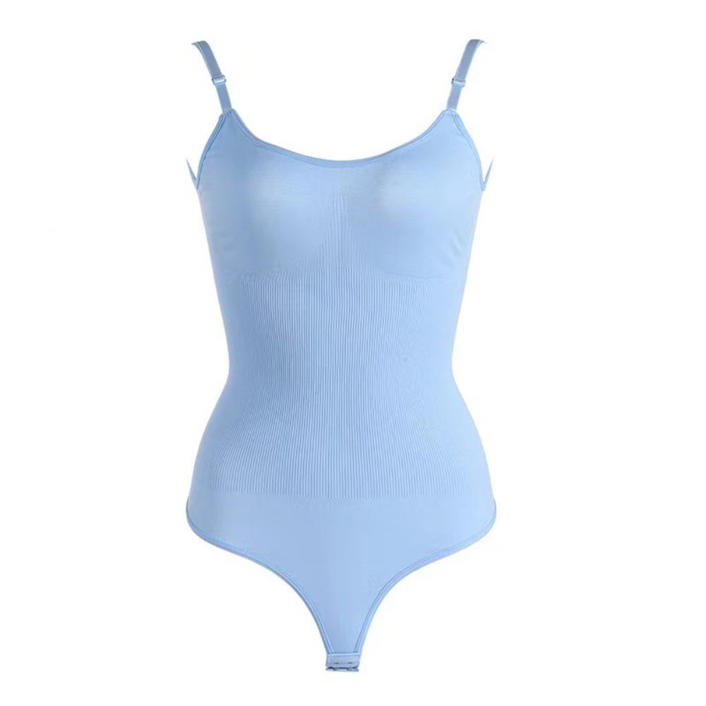 Seamless Shapewear Bodysuit: Tummy-tucking and Bum-lifting Plus-size Thong-style Strapless Corset
