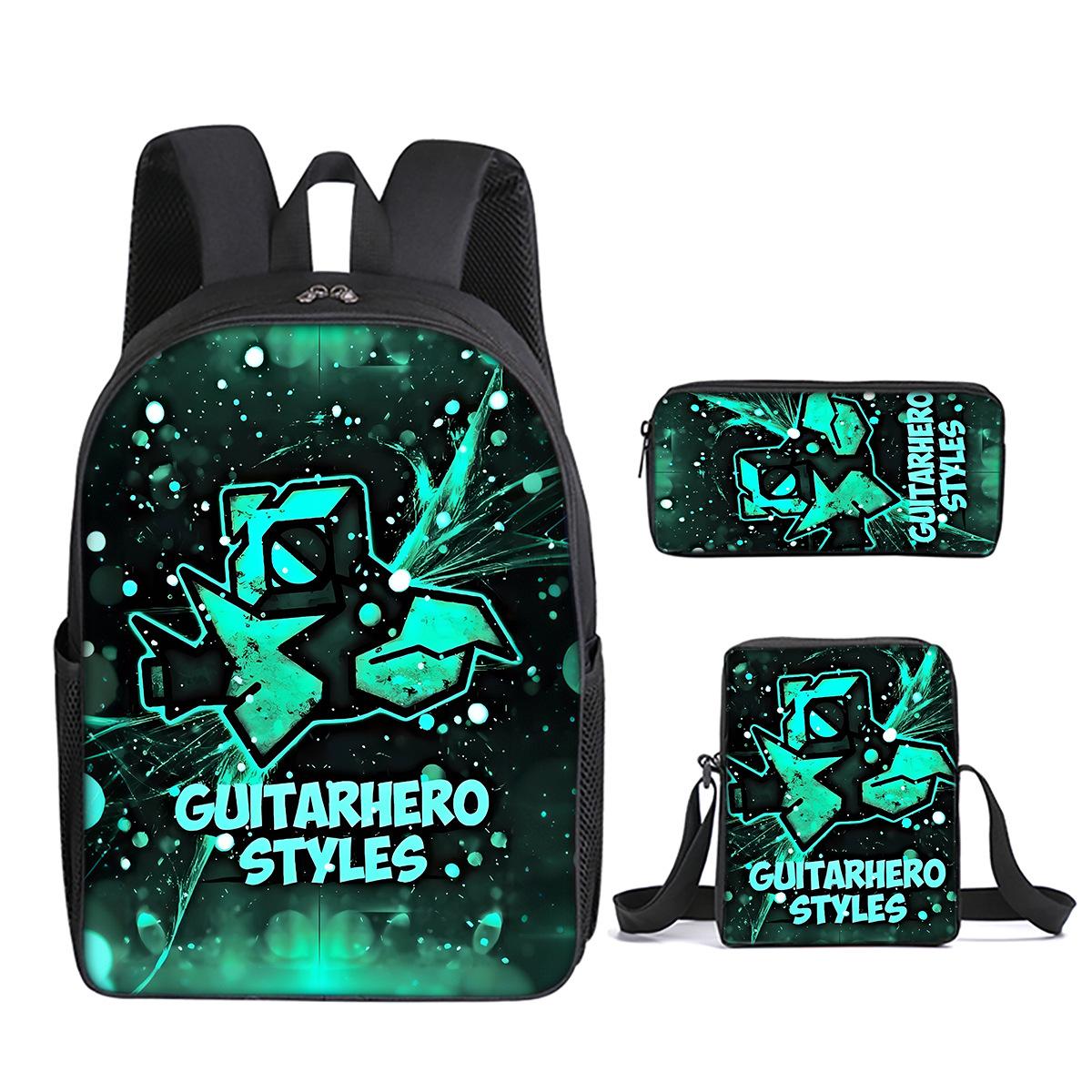 Style Créatif skibidi Toilette Homme Motif 3D 3 pièces/Ensemble élève Sacs d'école Quotidien Pack Ordinateur Portable Sac à dos Porté en bandoulière Étui à stylos