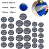  Tire Repair Kit with Patch Roller, Liner Scraper and Natural Rubber Patches, Practical Puncture Repair Tool for Car, Truck and Bike Tires