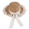 New Summer Women's Rustic-Style Straw Hat Sun Protection for The Beach Versatile and Flattering