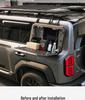 BYD Leopard 5 Side Window Net: Rear Protection, Decoration, Foldable Table & Storage