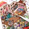 Infeel.Me My Little House: 2.5D Scenery Miniature Stickers for DIY Journal & Collage