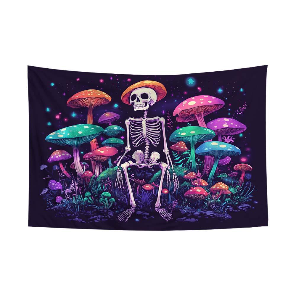 Fluorescent Festival Atmosphere Wall Hanging - Artistic Decoration Cloth