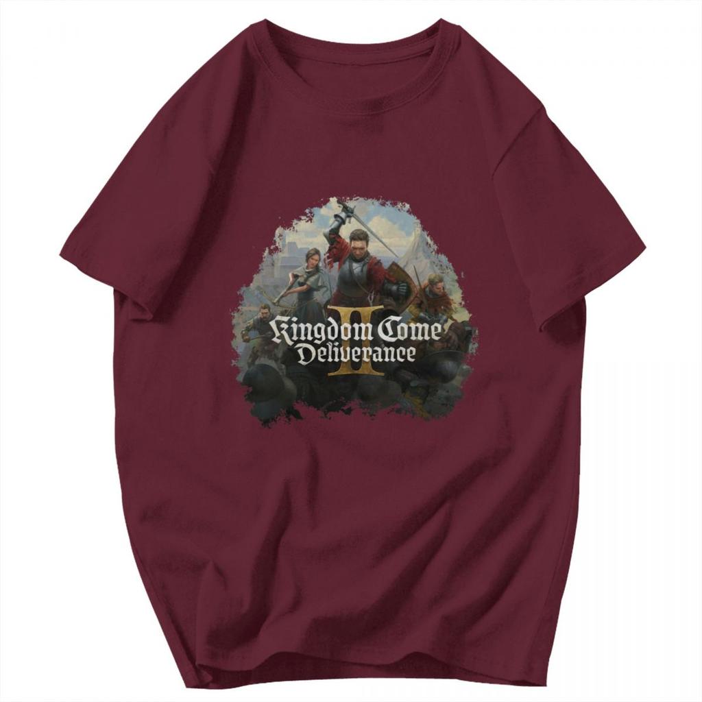 T-shirt Homme Kingdom Come Deliverance Été Y2K T-shirts Graphiques Hauts Unisexes T-shirts