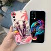 RP5 Animal Elephant Transparent Case for LG K22 K30 K40 K40S K41 K42 K50 K50S K51 K51S K52 K61 K62 K71 K92 Q60 Q61 V40 V50 V60