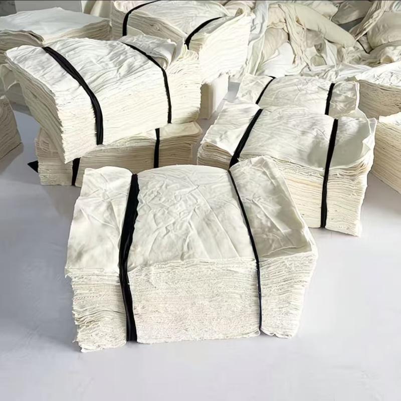 

Абсорбуючі промислові ганчірки з чистої бавовни