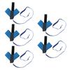 5PCS Anti Static Heel Grounder Strap ESD Adjustable Rubber Nylon Anti Static Wrist Strap for Men