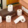 5 Peças Casa de Bonecas Miniatura Simulação Rolo Papel Toalha Modelo Casa de Bonecas Decoração de Banheiro Acessórios Casa de Bonecas