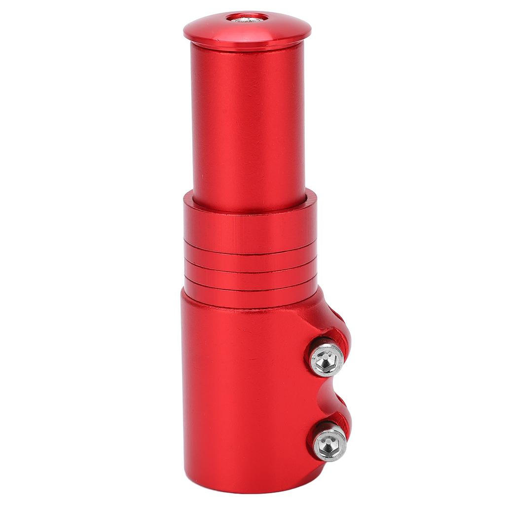 Mountain Bike Stem Riser Aluminium Alloy Bicycle Handlebar Riser Adapter for 28.6mm 1.13in ForkRed