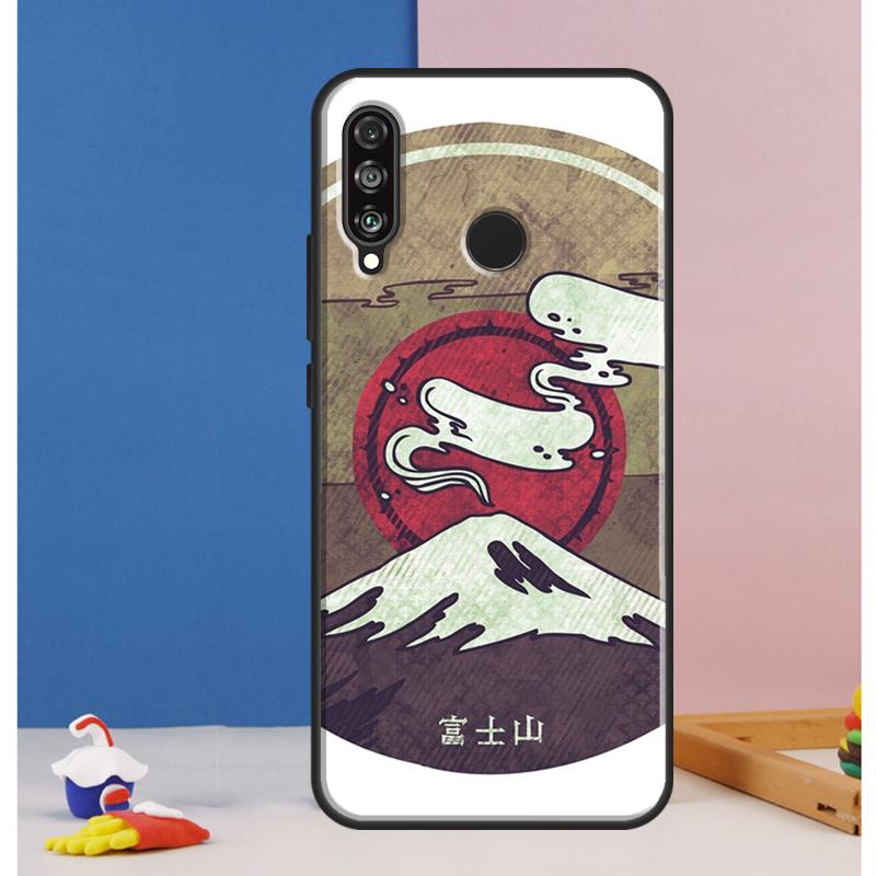 Japanese art Mount Fuji Case For Huawei Nova Y73 Y72 Y70 Y90 Y60 Y61 Y91 12s 12i 11i 8i 9 10 SE P30 P40 Lite P60 Pro