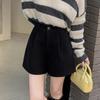 Wool High Waist Wide Leg A-line Pants & Shorts for Women - 2026 Autumn/Winter
