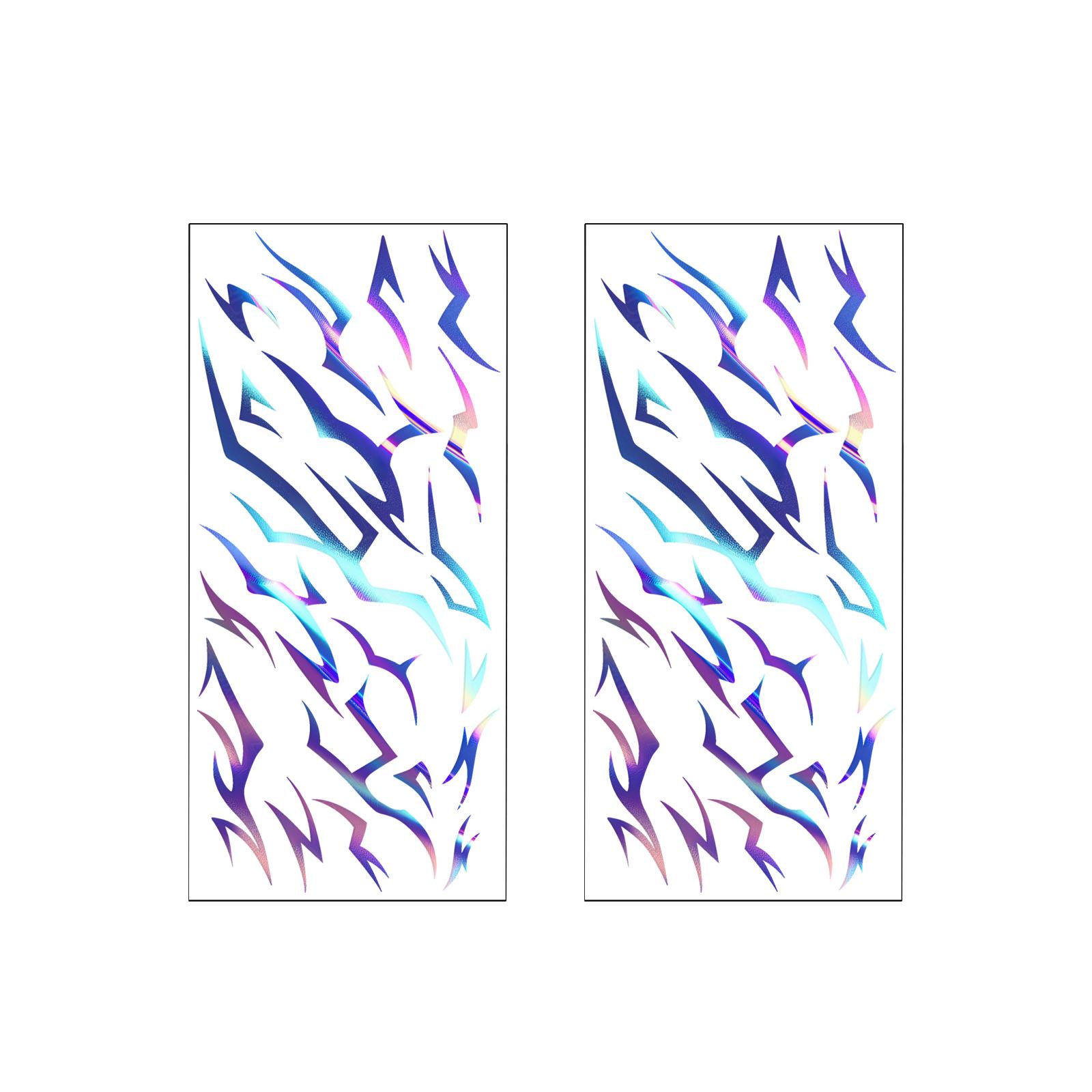 

Face Eye Stickers Eye Liner Eyeshadow Temporary Stickers Stickers For Women Girls Halloween Costume Cosplay Apparel Accessories Party One Size фиолетовый