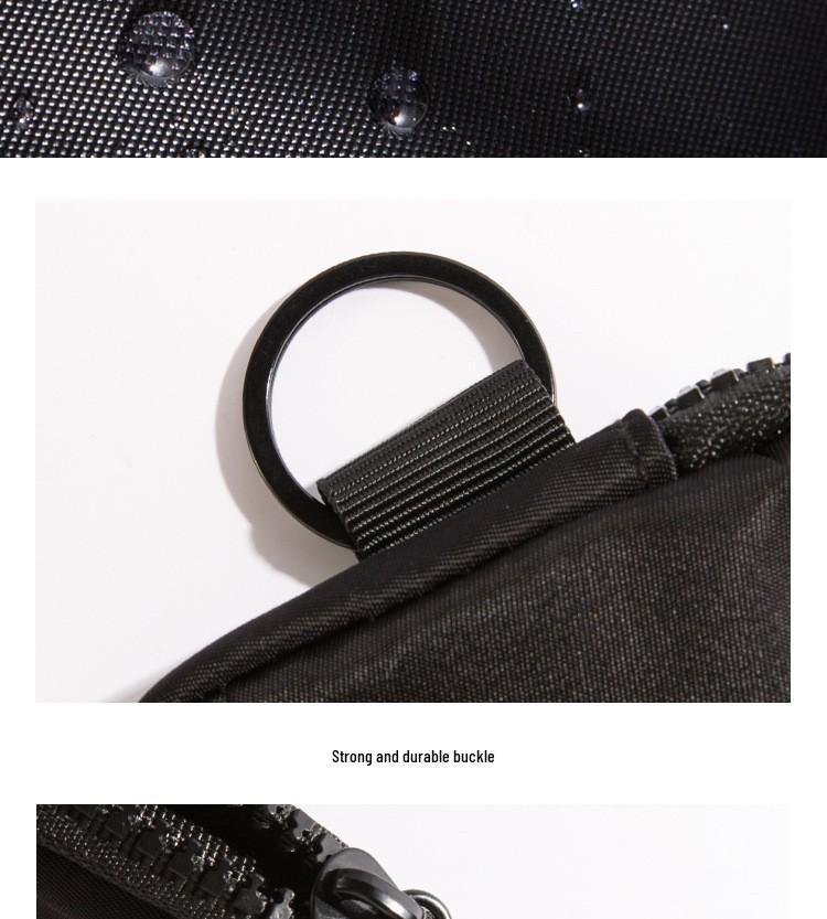 Stilvolle vielseitige Umhängetasche: Arbeitskleidung Geldbörse, Unisex Minimalistisches Kopfhöreretui, Persönlichkeit Lippenstift- & Schlüsselhalter