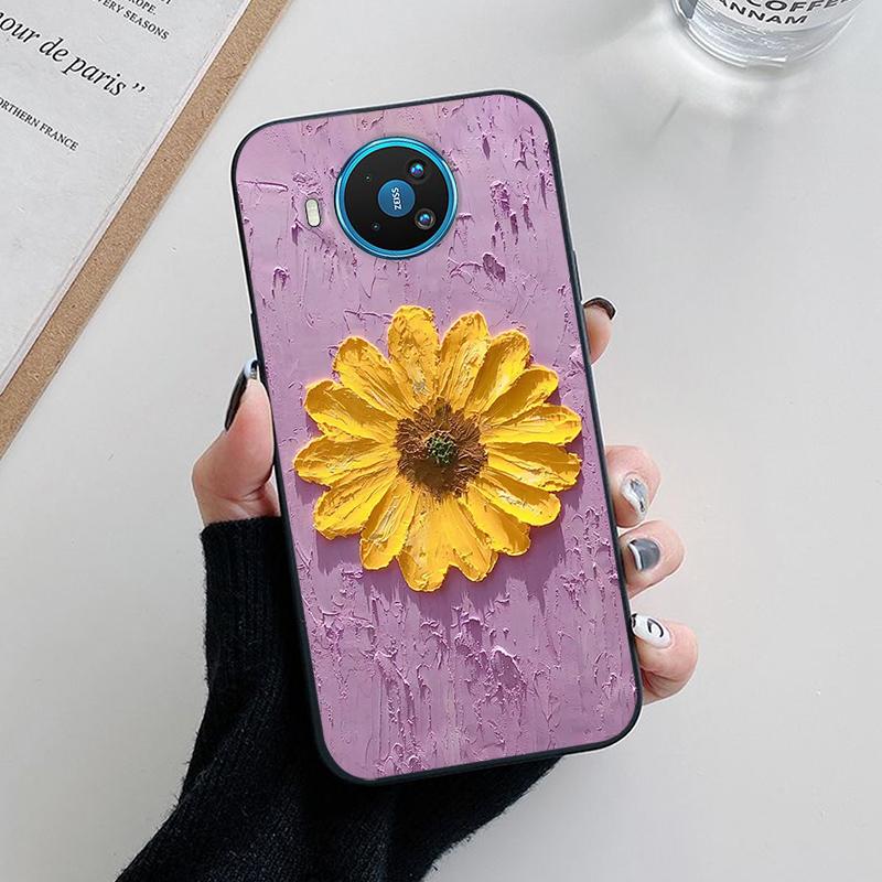 Per Custodie Nokia 8.3 5G 5.4 Morbido TPU Silicone Bella Cover Posteriore per Nokia X10 X20 8.3 5.4 Custodia per Telefono Fundas Bumper Coque NokiaX10