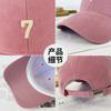 Embroidery Digital Polished Baseball Cap Female Versatile Face Small Soft Top Cap Trendy Man