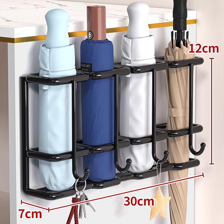 Newcomer Exclusive: Wall-Mounted Umbrella Storage & Hanging Rack for Entryway