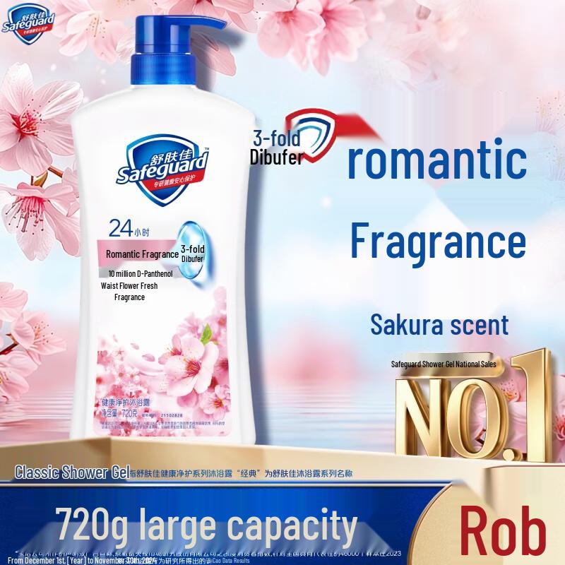 Safeguard Healthy Cleansing Shower Gel