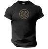 Runic Compass T Shirt Gym Clothing Bodybuilding Training Workout Exercise Boxing MMA Warrior Vikings Shield Helmet Thor Hammer Men Tee Top