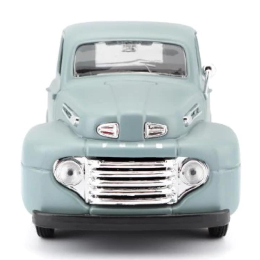 MAISTO Ford Diecast Car 1/25 Scale Truck FORD USA F-1 PICK UP 1948 (Gray) [Parallel Import]