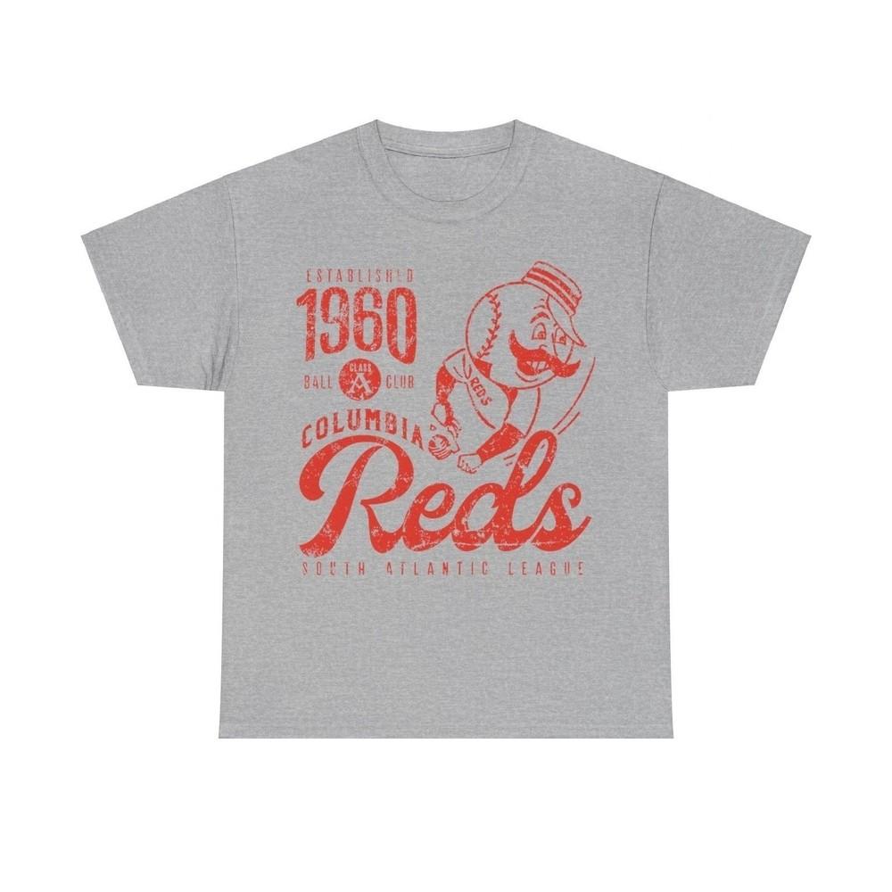 

Columbia Reds Est 1960 South Carolina Baseball Club T-shirt 2XL