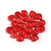 50pcs/lot Tulips Flower Lampwork Beads Leaf Glass Color Loose Beads for Jewelry Making DIY Bracelets Necklace Earring Supplies