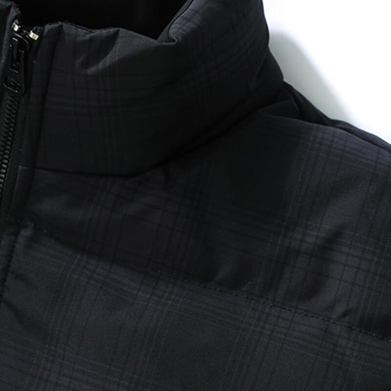 Zhenweis Men's Winter Outdoor Padded Stand Collar Jacket