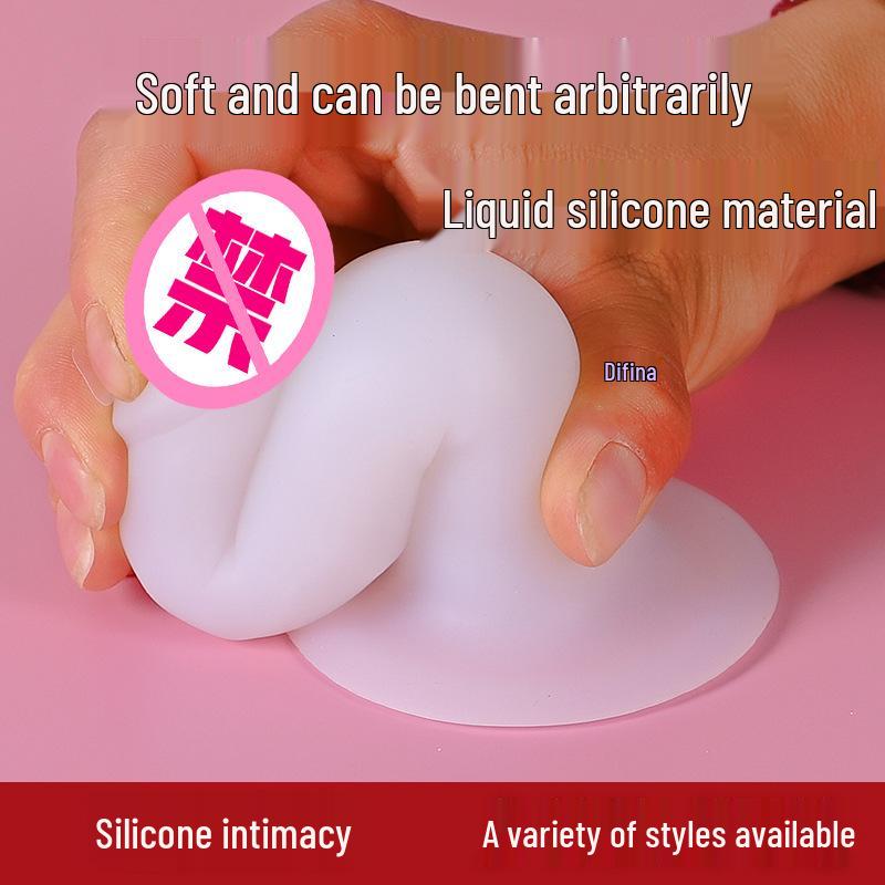 Ultra-Soft Realistic Silicone Dildo: Odorless Female Pleasure Stick