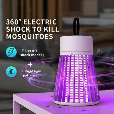 Zapper na owady, Zapper na komary, pułapka na muchy, lampa zabijająca komary, USB, elektryczna, bezpromieniowa, dioda LED, wyciszenie, zabójca owadów w pomieszczeniach, na komary, meszki, muszki owocówki