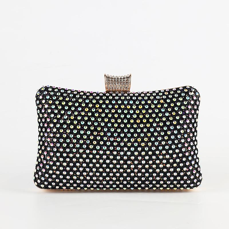 Diamonds Evening Clutch Bags for Women 2025 New Chain Sling Shoulder Bags Party Fashion Dinner Rhinestone Clutches and Purse Sac