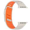 Dvoubarevný sportovní řemínek pro Apple Watch Ultra 3/2/1 49mm 41 42 45 44 46mm prodyšný silikonový pásek pro Iwatch řadu 11 10 9 8 7 SE