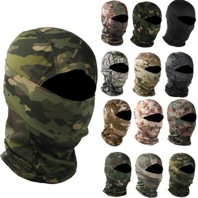 Militärische Tarnungs-Sturmhaube, Outdoor, Radfahren, Angeln, Jagd, Haubenschutz, Armee, taktische Kopf-Gesichtsmasken-Abdeckung