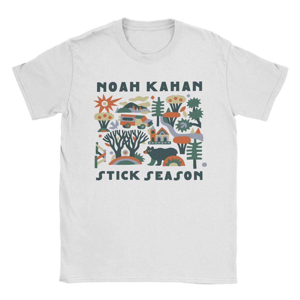 NNoah Kahan Stick Season Unisexs T Shirt  Novelty Tee Shirt Short Sleeve O Neck TShirt Pure Cotton Big Size Clothes
