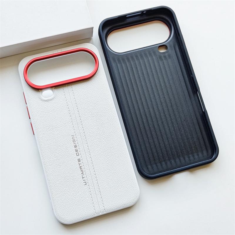 Lehké luxusní kožené pouzdro pro Honor Magic 8 Pro Air Case Silikonový tvrdý zadní kryt Stylová skořápka Nárazuvzdorný nárazník