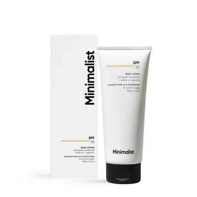 Körperlotion mit Lichtschutzfaktor 30, UVA- und UVB-Schutz | Pflegend | Breitband-Sonnenschutz PA+++ für alle Hauttypen | Für Männer und Frauen | 150 g