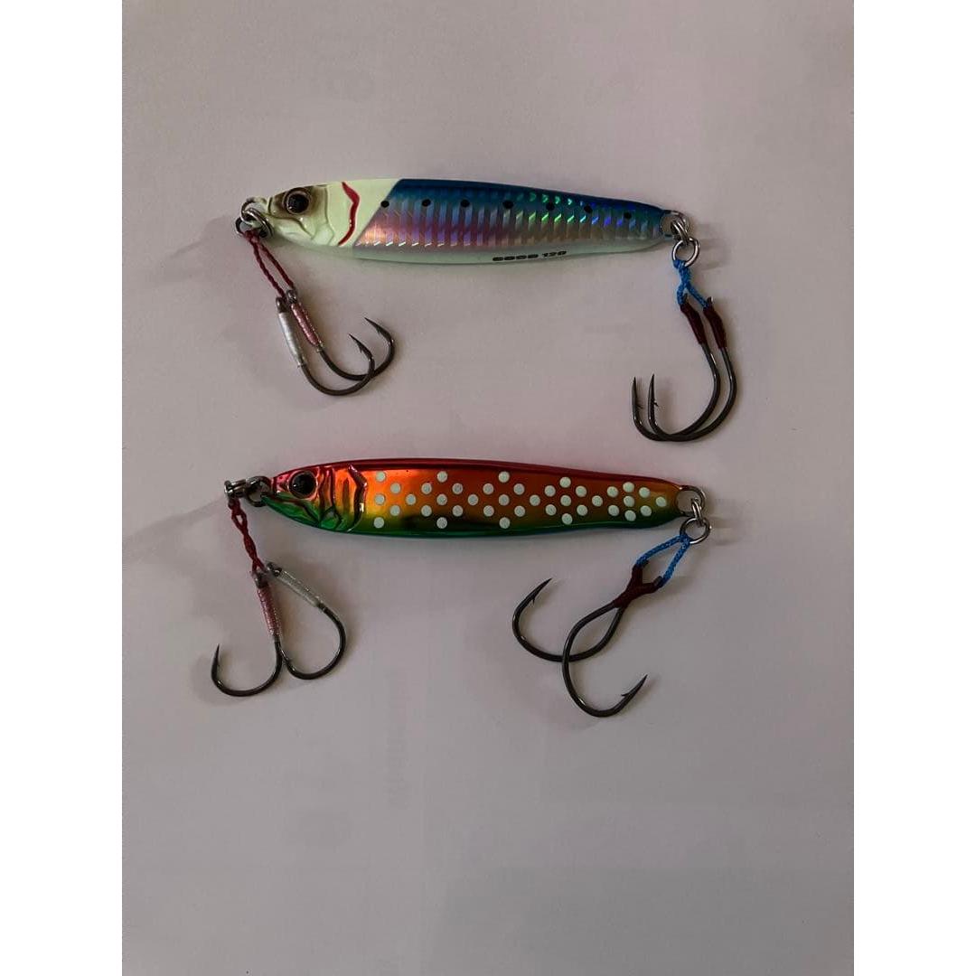 Used Guncraft COSO JIG Umeiro Glow Head Sardine Set of 2