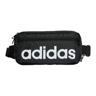 Recycled Polyester Fanny Pack Unisex Black & White Adidas HT4739