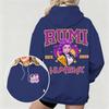 Women's KPop Demon Hunters Hoodie with Rumi Huntrx Graphic Character Perfect for Autumn Winter Casual Wear & Fan Merchandise