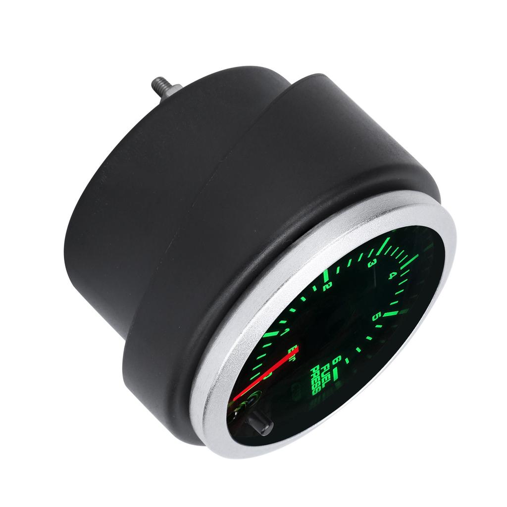 52mm Fuel Press Gauge Kit LED 10 Color 100 PSI Pressure Tester 0?6Bar for Racing Car Truck 12V