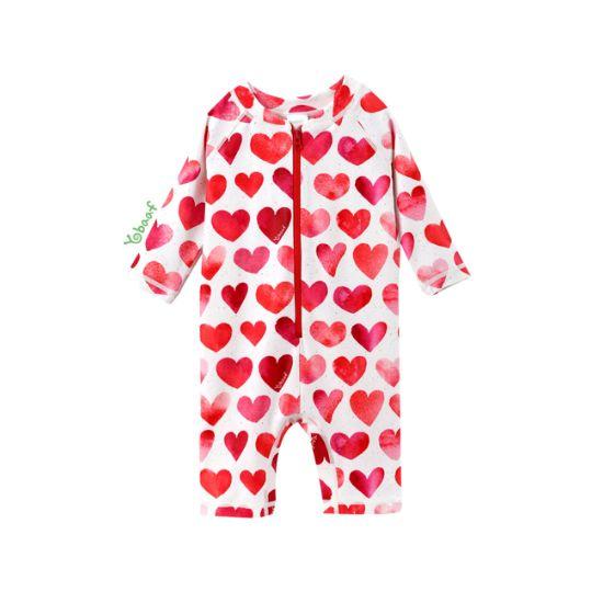 

Yobaaf Heart One Piece Long Sleeve Rash Guard 6-12m