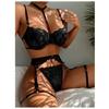 Sexy Lingerie Women's Underwear Set Sexy Lace Erotic Lingerie Set Female Underwear Set Lace Bra Panties Underwear Women