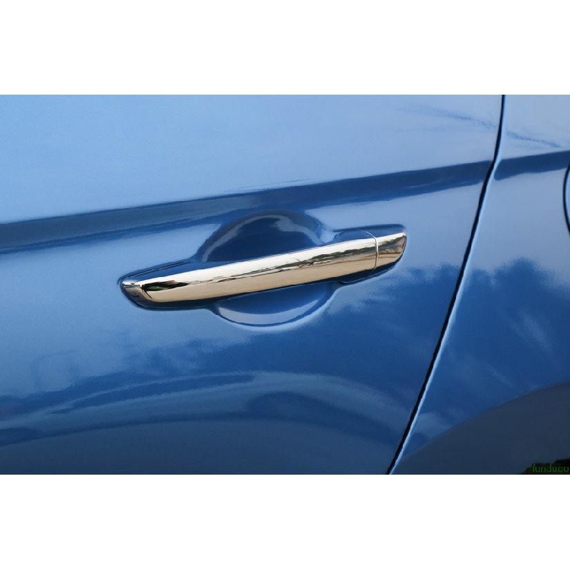 Pentru Hyundai Verna Elantra 2017 2018, negru lucios, capac pentru mânerul ușii mașinii, autocolant decorativ, stil auto