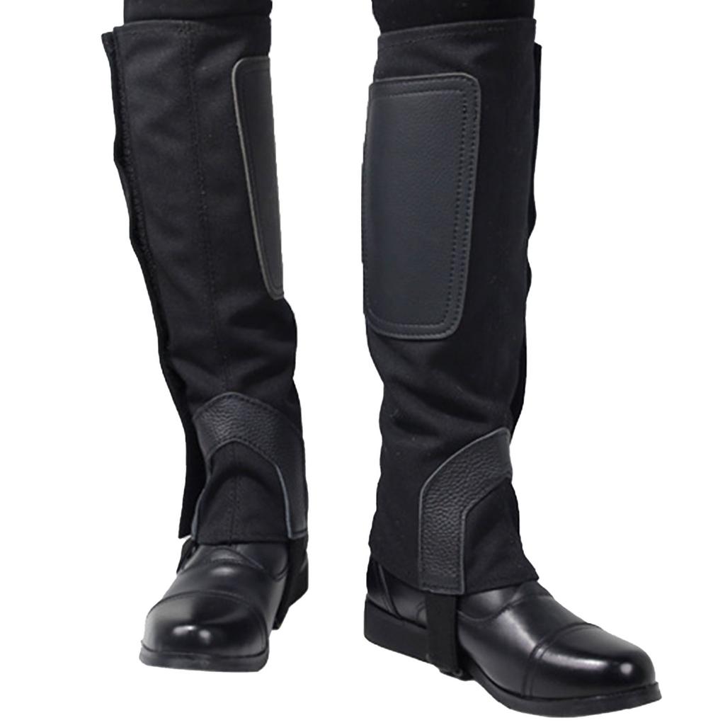 2PCS Equestrian Half Cowhide Leather Professional Ergonomic Horse Riding Half for Training