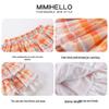 MIMIHELLO Girls' Summer Plaid Tiered Skirt