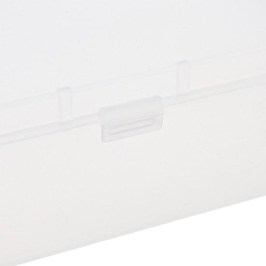 Comet Genomskinlig Plast Fotokort Toppladdare Vis visitkort Förvaringsfodral (4)