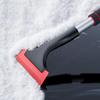 Extendable Ice Scraper with Sponge Handle Car Defrosting Snow Removal Tool Ergonomic Car Window Snow Remover for Window Frosting