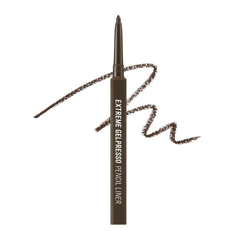 Clio Extreme Gelpresso Pencil Liner #01 Black Brown