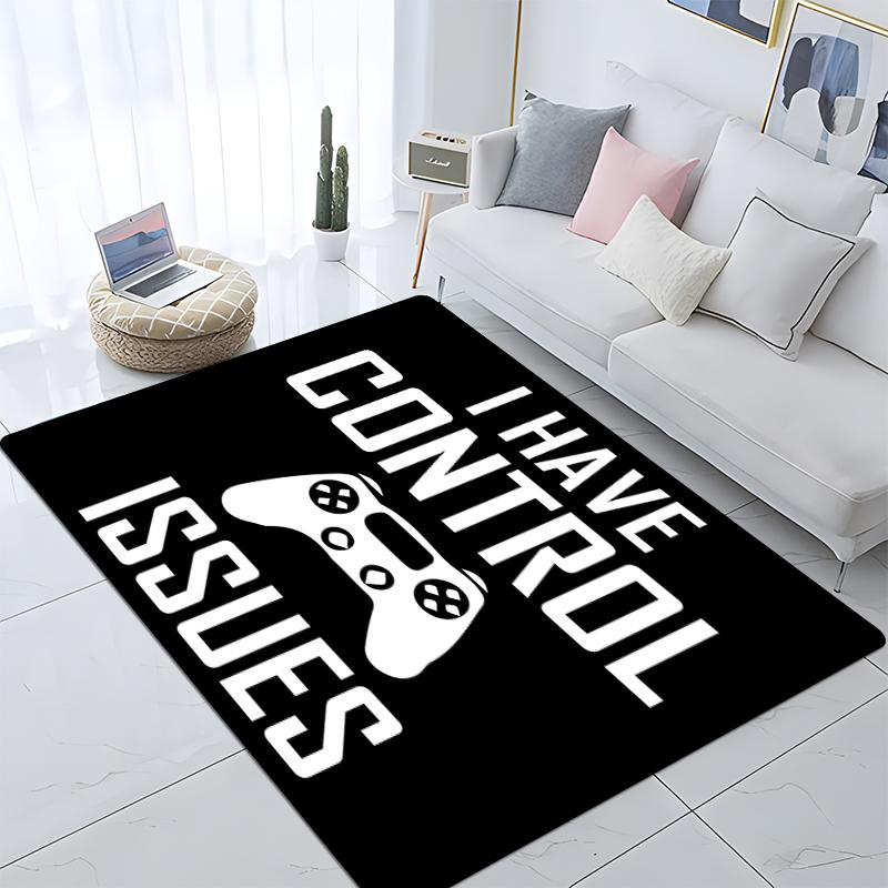 Game Handle Carpet Yoga Living Room Crawling Mat Doormat  Living Room Area Rug Games Area Washroom Floor Mat Cute Rug Doormat