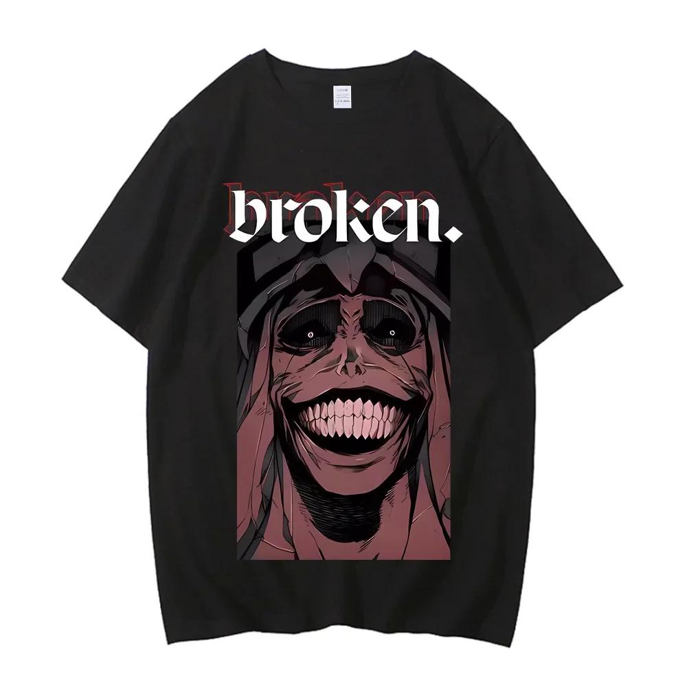 ZX TEE Hot Solo Leveling T Shirt Men Women Sung Jinwoo Anime Graphic T Shirts High Quality Cotton Short Sleeve Tees Streetwear Male