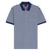 Hugo Mens Striped Short-Sleeved Polo Shirt